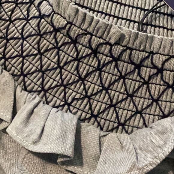 NWT Rebecca Minkoff Goldie Off-the-shoulder Embroidered Cotton Oxford S - Picture 9 of 11